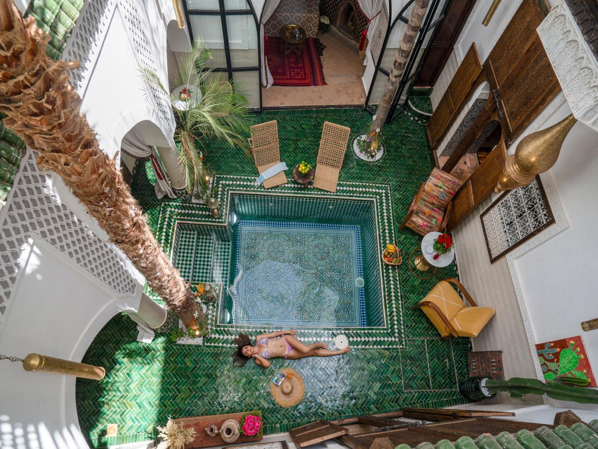 Riad Yalla Habibi مراكش المظهر الخارجي الصورة
