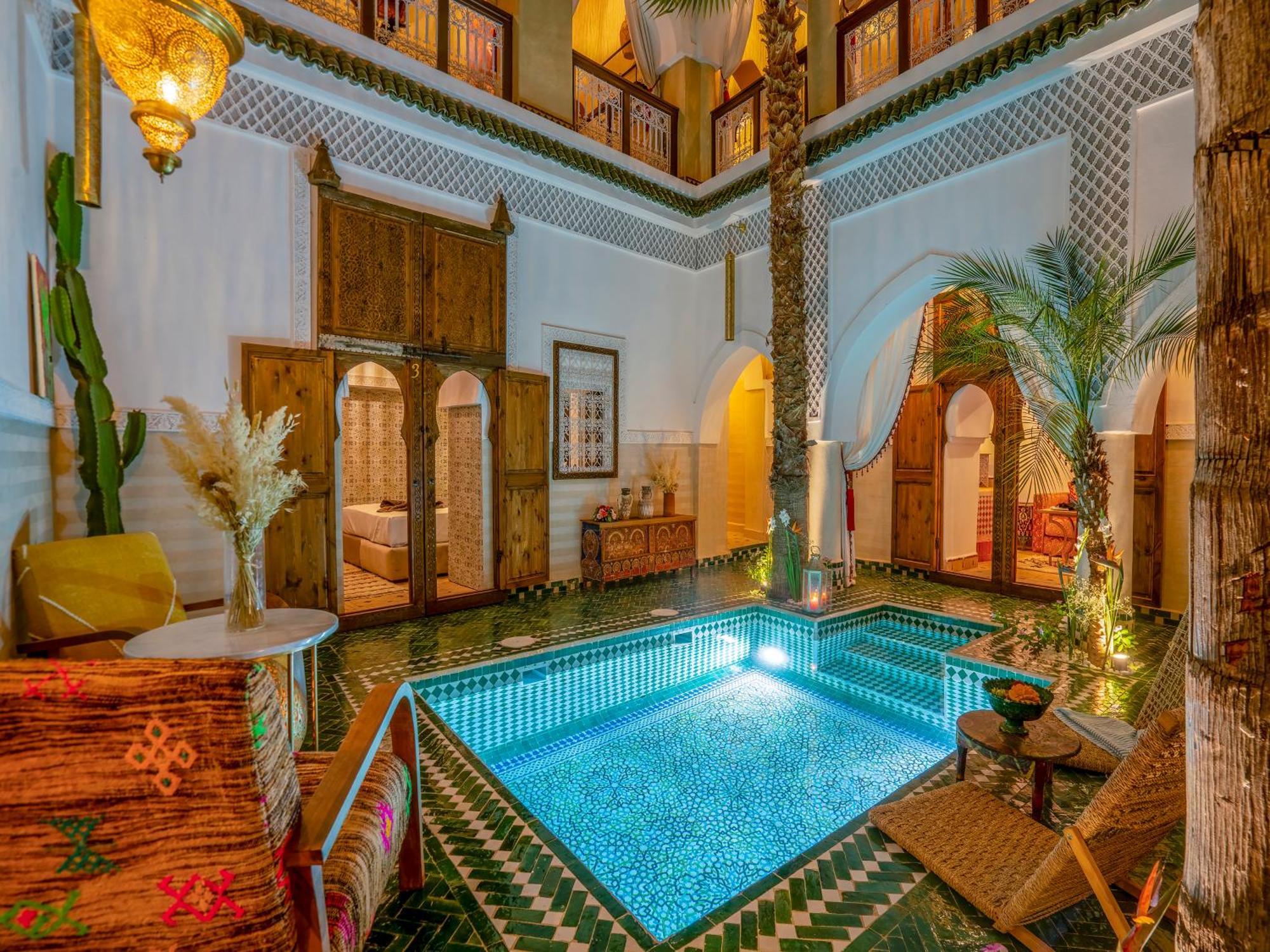 Riad Yalla Habibi مراكش المظهر الخارجي الصورة